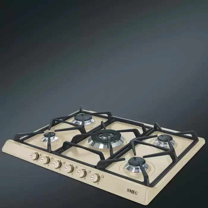Газовая варочная панель SMEG SR775PO Cortina 70 см