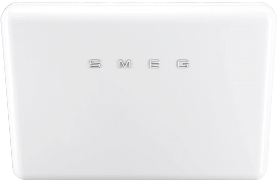 Вытяжка настенная, 75 см стиль 50-х годов белый