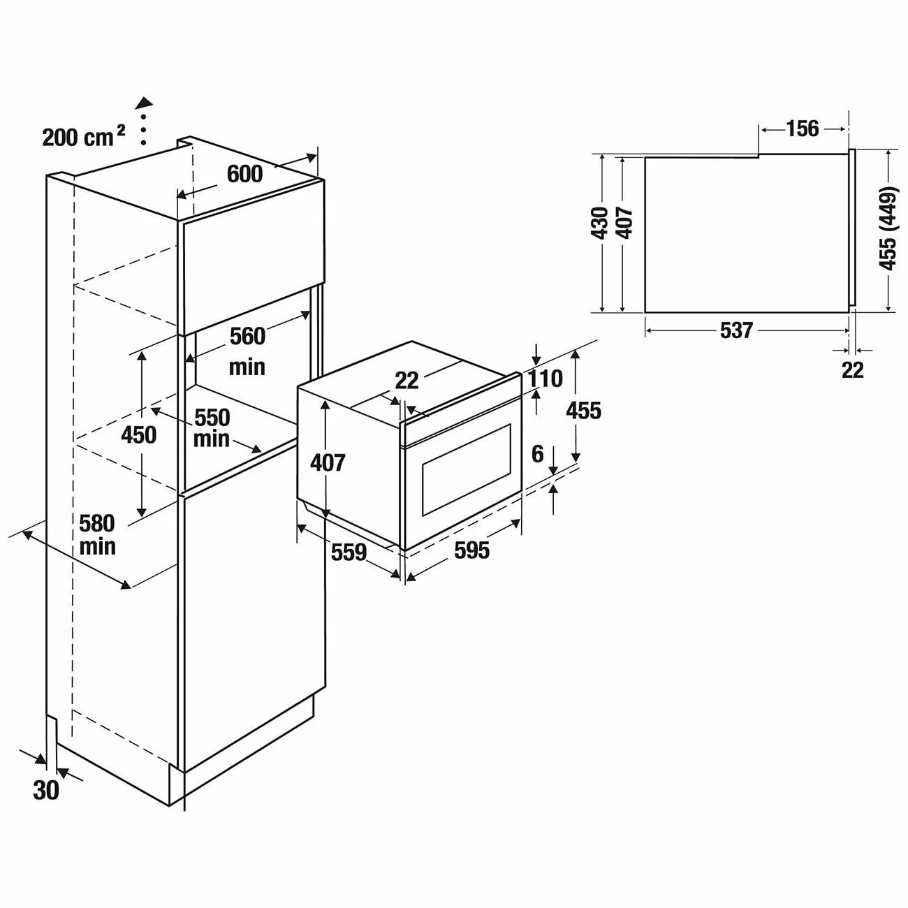 Компактный духовой шкаф с микроволнами Kuppersbusch CBM 6350.0 S