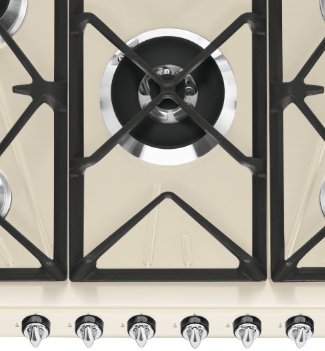 Газовая варочная панель SMEG SR975PGH Victoria 70 см